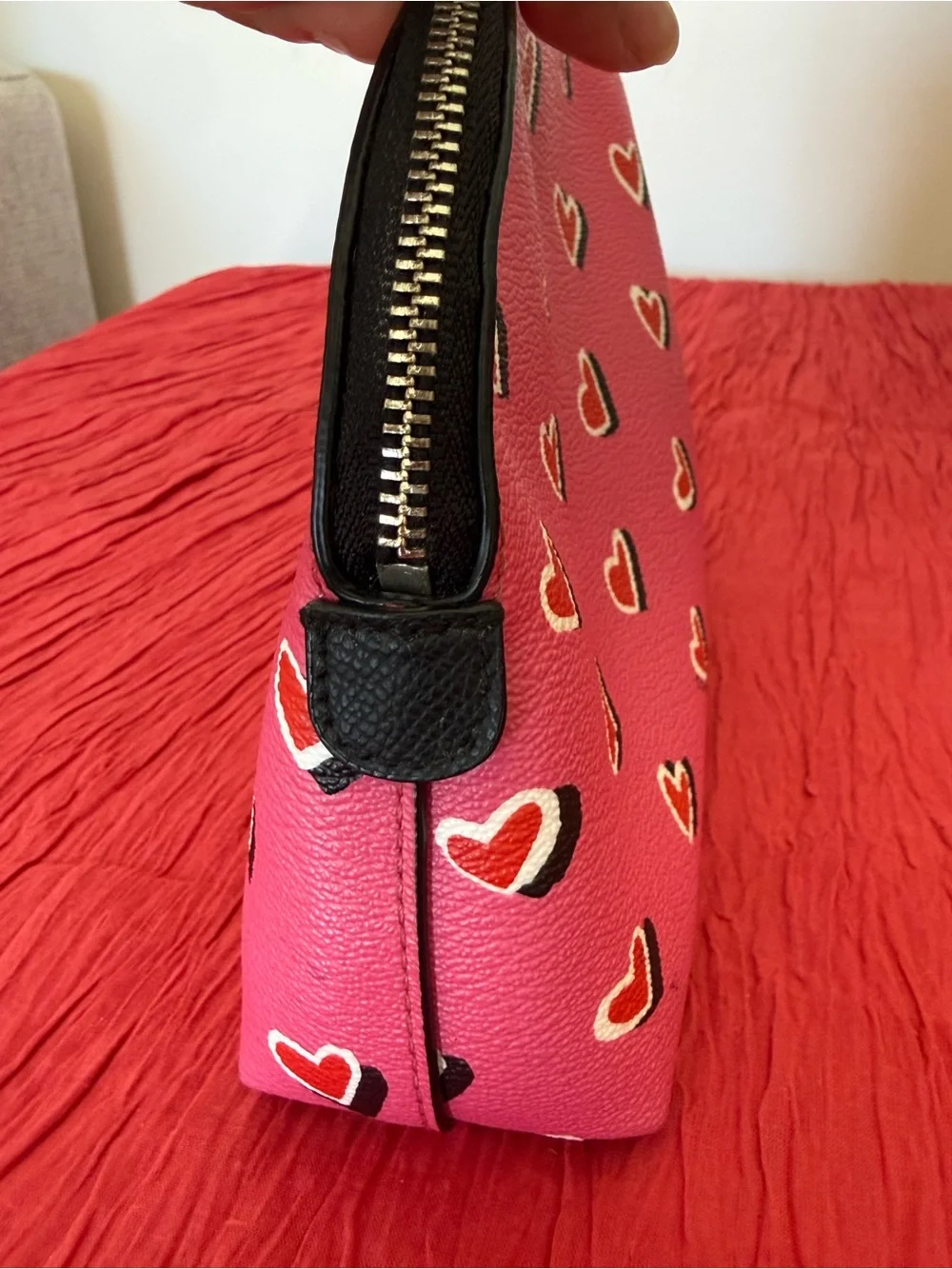 Coach cosmetic pouch